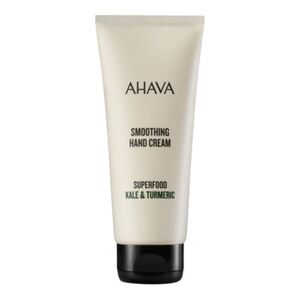 Ahava Smoothing Hand Cream New & Sealed 3.4oz Superfood Kale & Tumeric
